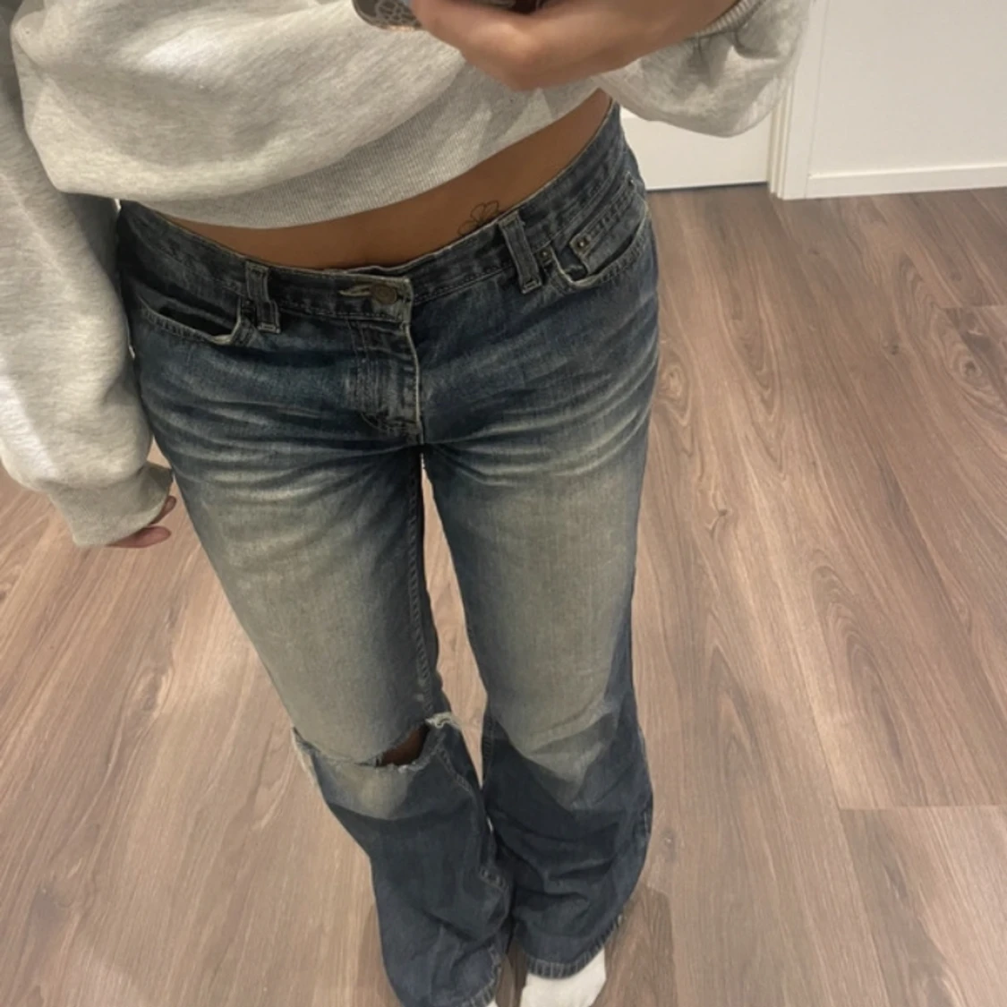 Lågmidjade American eagel jeans 