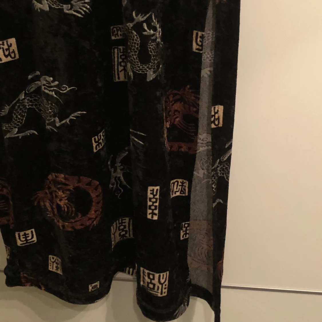 Mönstrad Maxiklänning  - 91