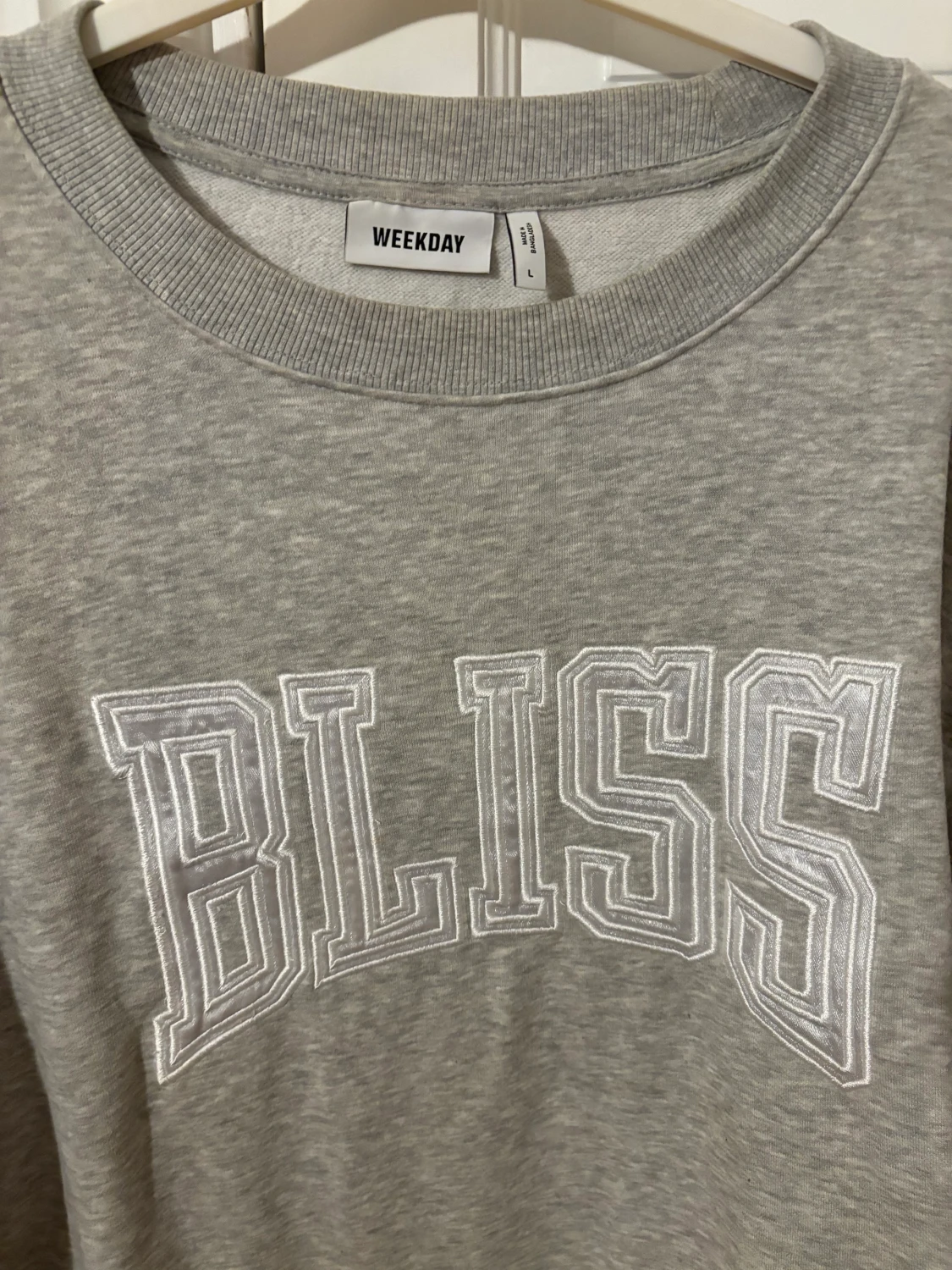 Grå sweatshirt  - 90