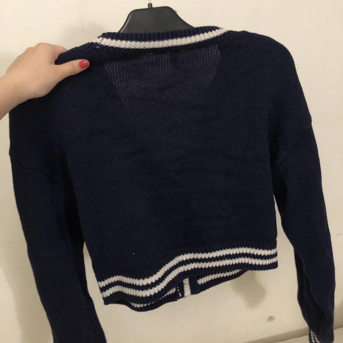 Stickad tröja - 90