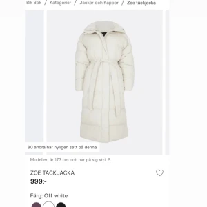 BIKBOK vinter jacka  - Helt ny oanvänd dunjacka från BIKBOK Storlek xs men den är oversize.  Ordinarie pris 999kr.  Säljes för 600kr.  Pris kan diskuteras