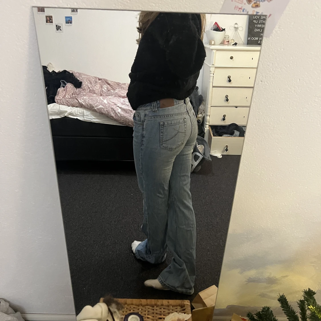 Lågmidjade jeans - 90