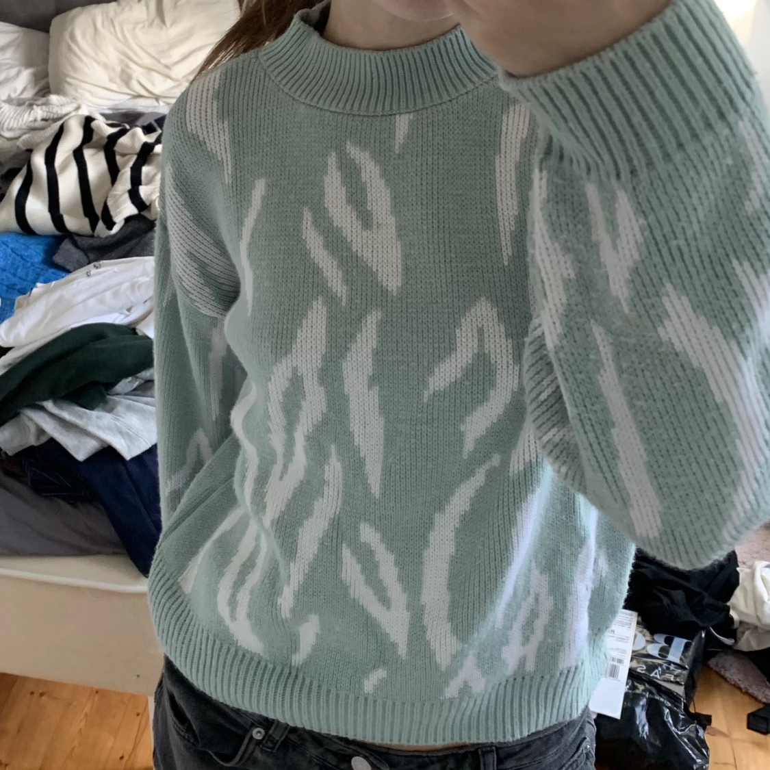 Stickad tröja Na-kd