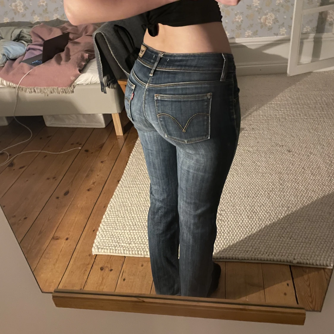 Lågmidjade Levis jeans - 90