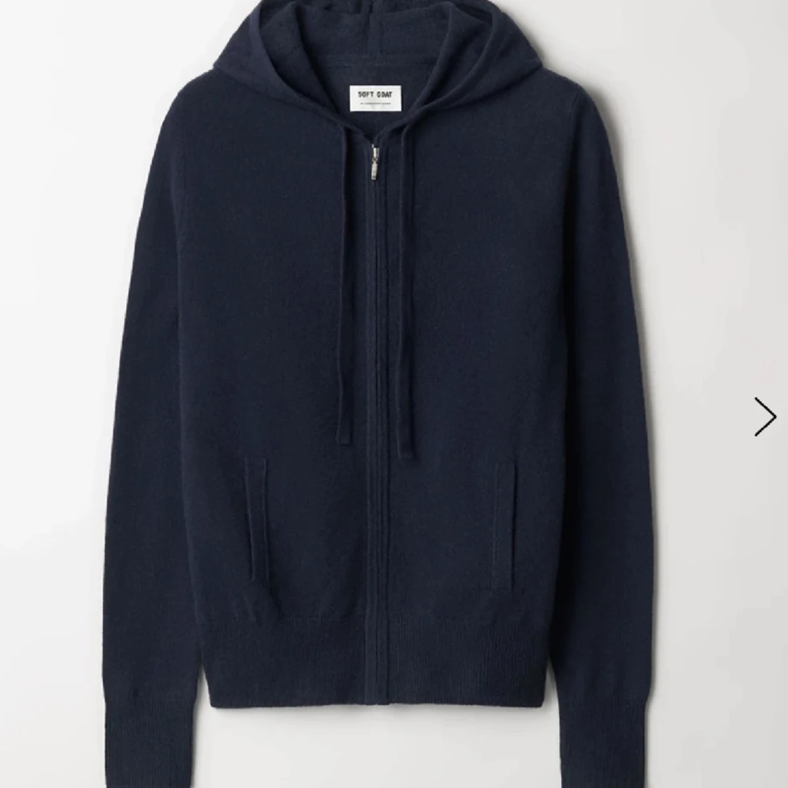 Soft goat zip up