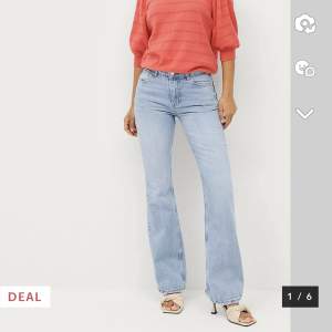 Low waist flare jeans från Gina tricot , köpta för 400 