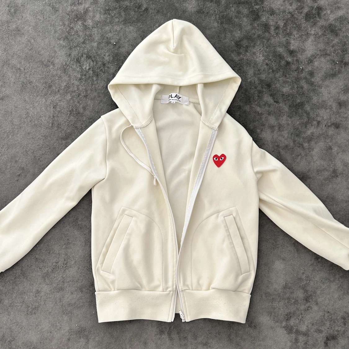 COMME DES GARÇONS PLAY zip hoodie