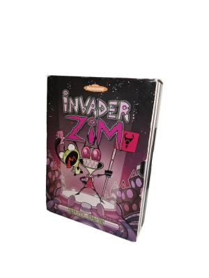 Unik, rare INVADER ZIM DVD-box - Ny dvd-box, med 3 skivor. Ospelad, omöjlig att hitta online längre. En rare pärla för Invader Zim-fans! 3 skivor, "complete invasion" 👽