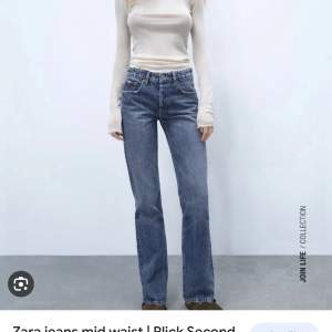 Mid rise jeans från zara i storlek 38!