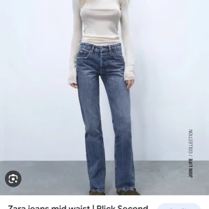 Midrise jeans zara - Mid rise jeans från zara i storlek 38!