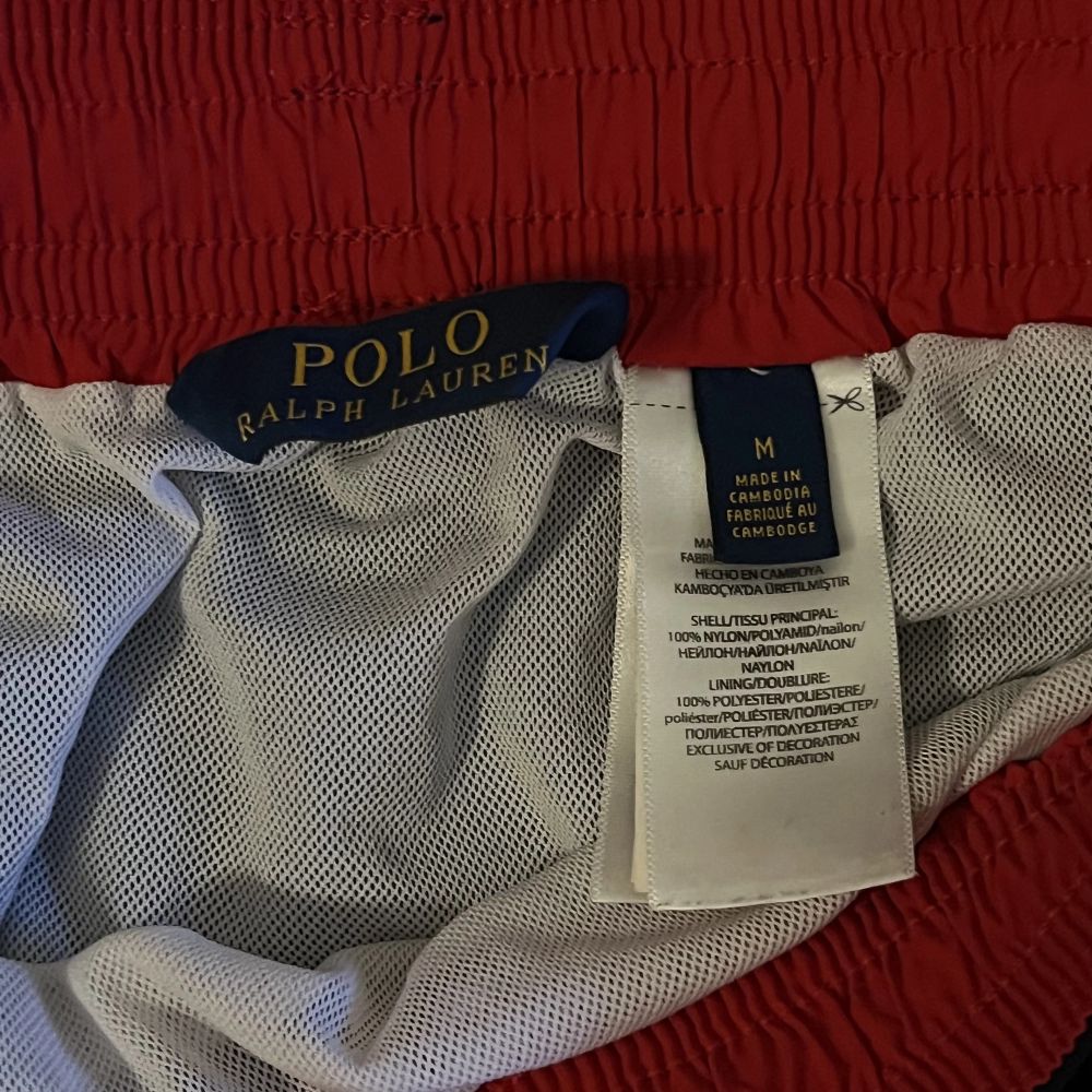 Badbyxor från Polo Ralph Lauren i storlek M.. Shorts.