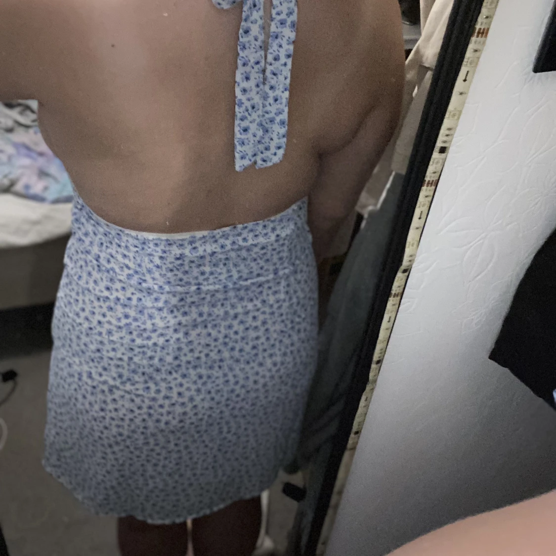 Blommig klänning - 90