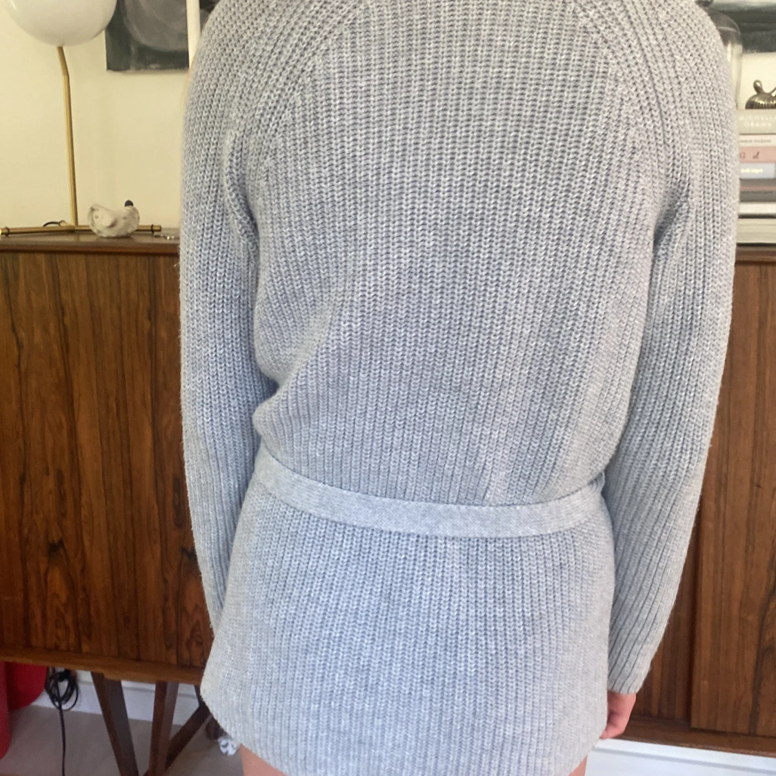 Stickad morgonrock - 91