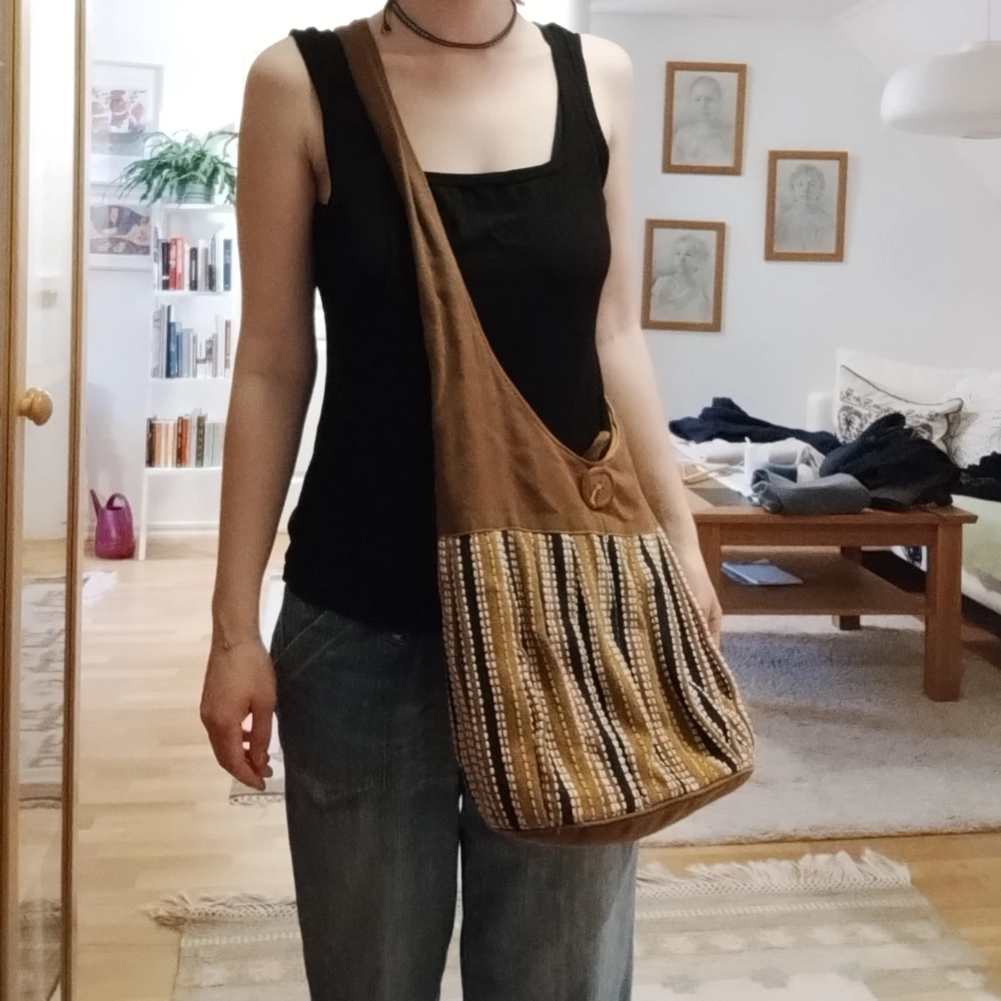 Hippie Axelremsväska