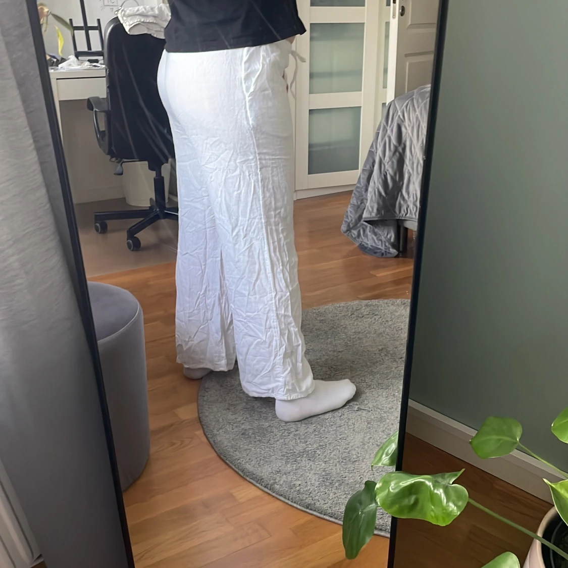 Linnebyxor från hm - 90