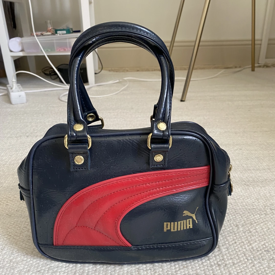 Vintage Puma väska 