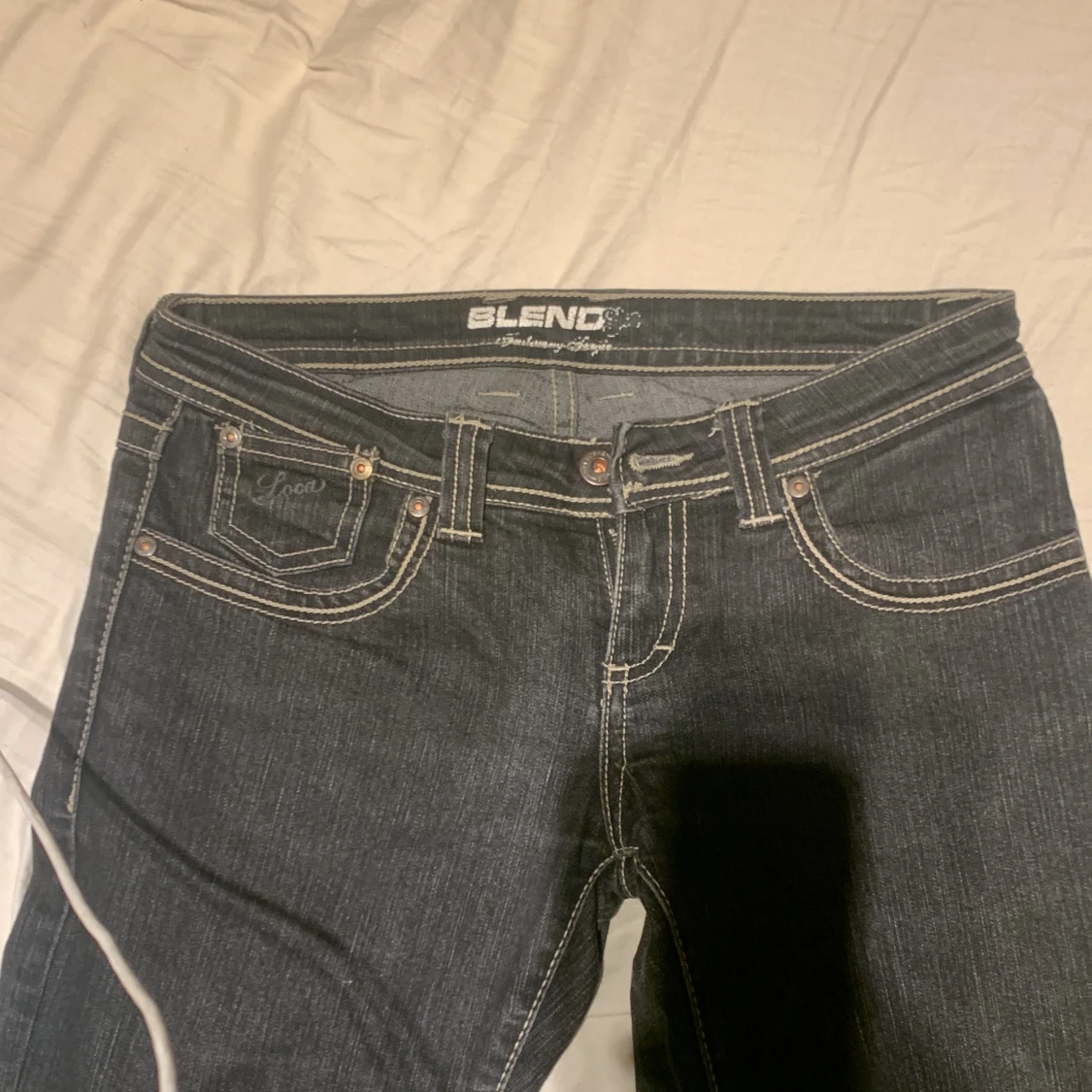 Lågmidjade jeans 
