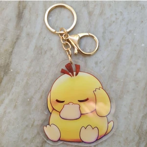 Nyckelring Pokemon Psyduck  - Handgjord och anvönd nyckelring med pokémontema. 