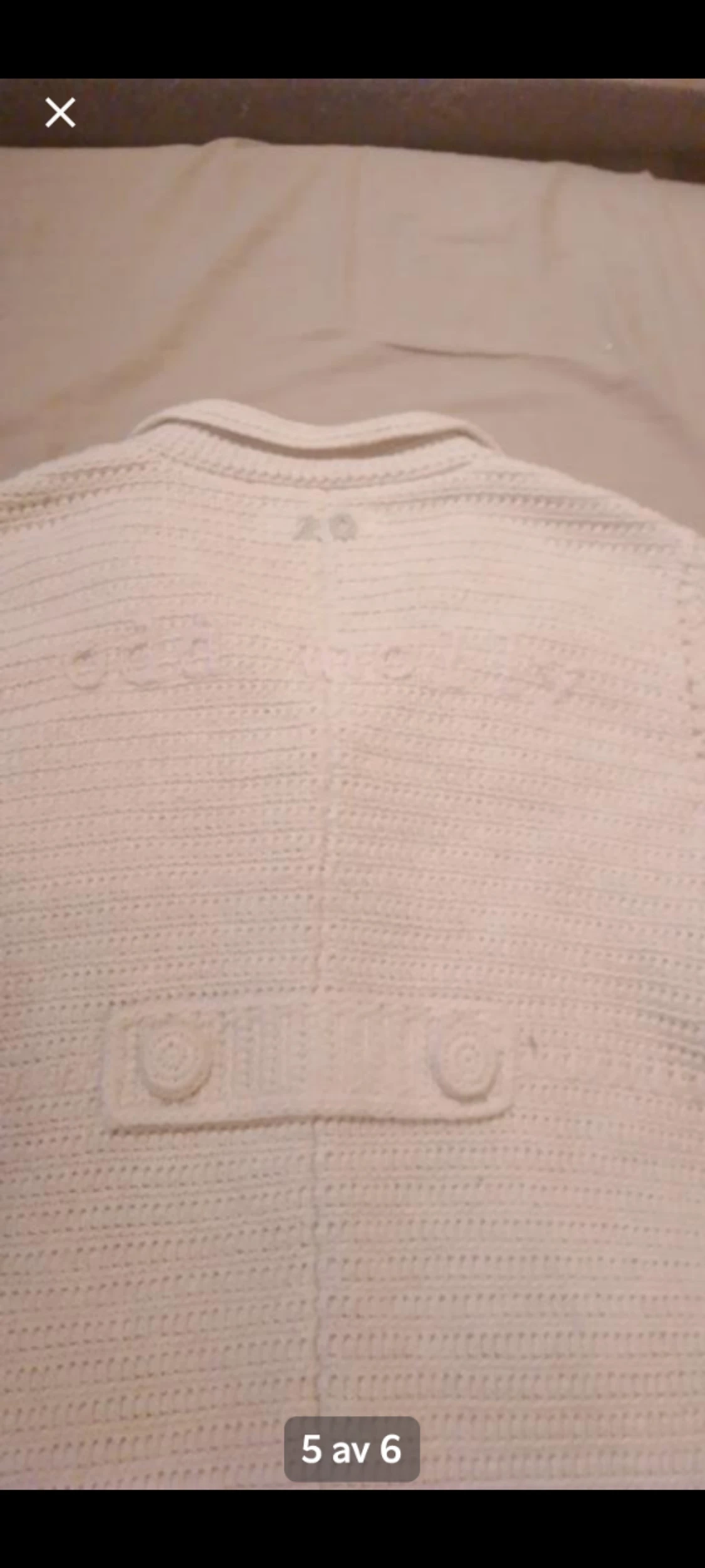 Odd Molly Kofta storlek 2 cream vit i väldigt fint skick.