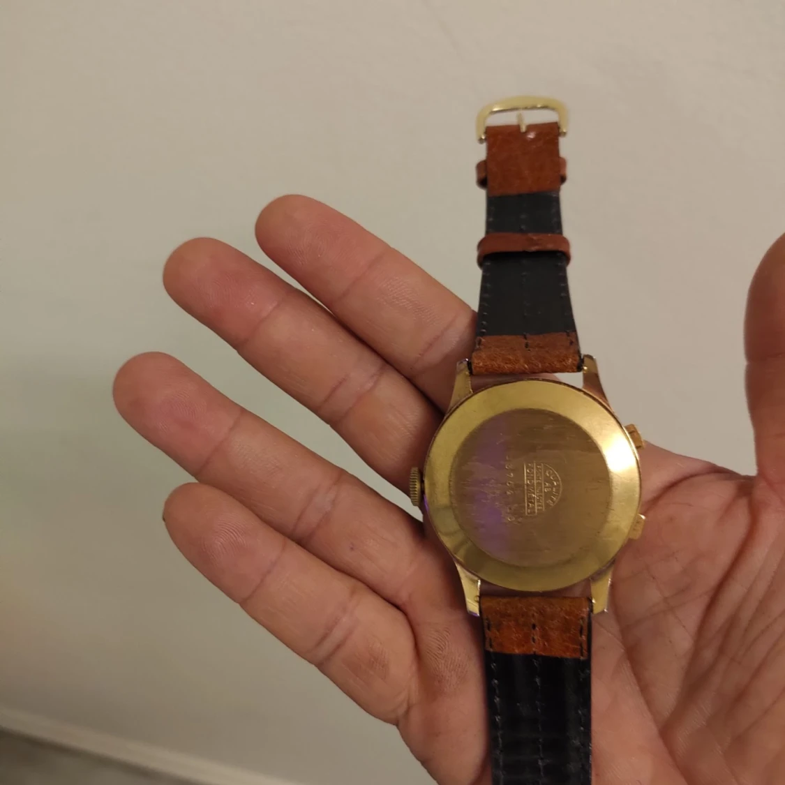 Vintage: chronogstop 38mm mekanisk år 1970 - 90