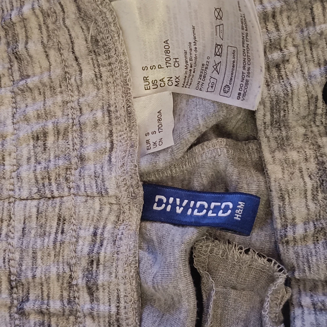 Grå mjukisbyxor  - 91