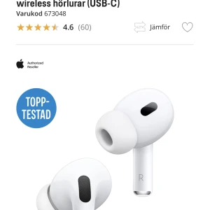 AIRPODSS PRO - AIRPODSPRO KOM PRIVAT FÖR MER INFO FUNKAR PERFEKT 