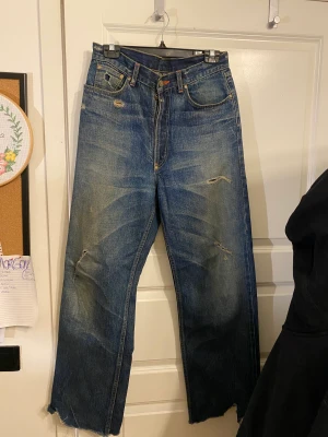 Vintage jeans usa  - Made in USA hempjeans. Rak passform  Äkta patina  Storlek M skriv privat för mått