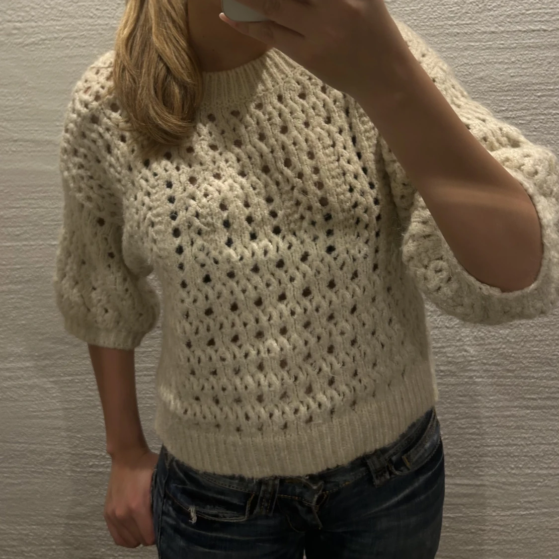 Stickad tröja