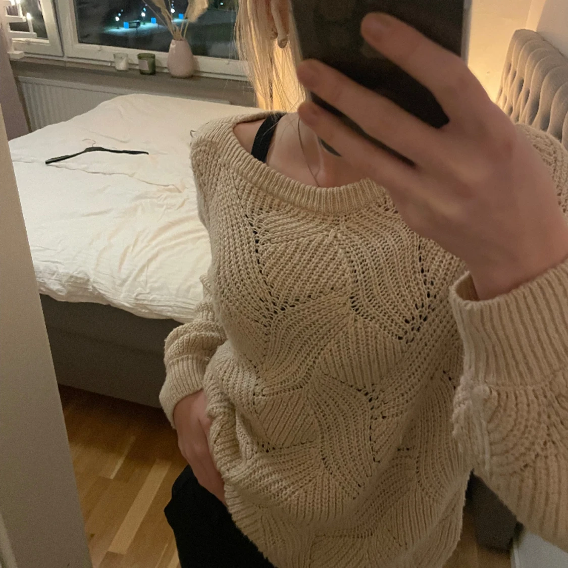 Stickad tröjja - 90