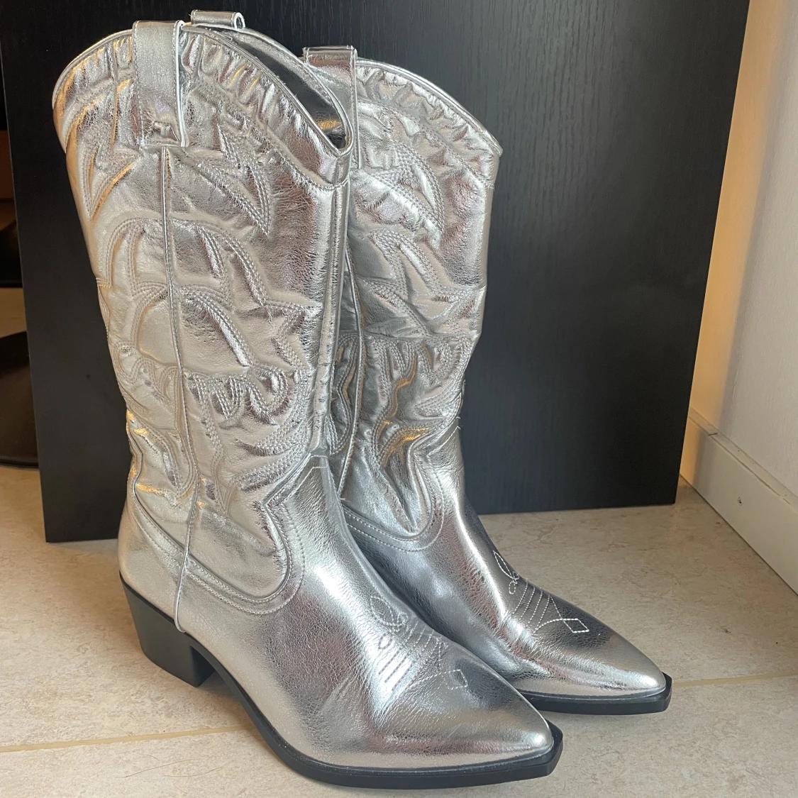 Metallic Bikerboots - 90