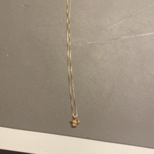 Guld halsband  - En jättefint guldhalsband, kommer ej till användning för är silver tjej💕💕