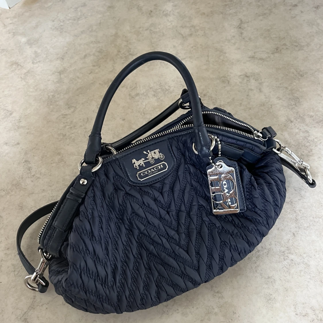 Vintage coach väska - 90