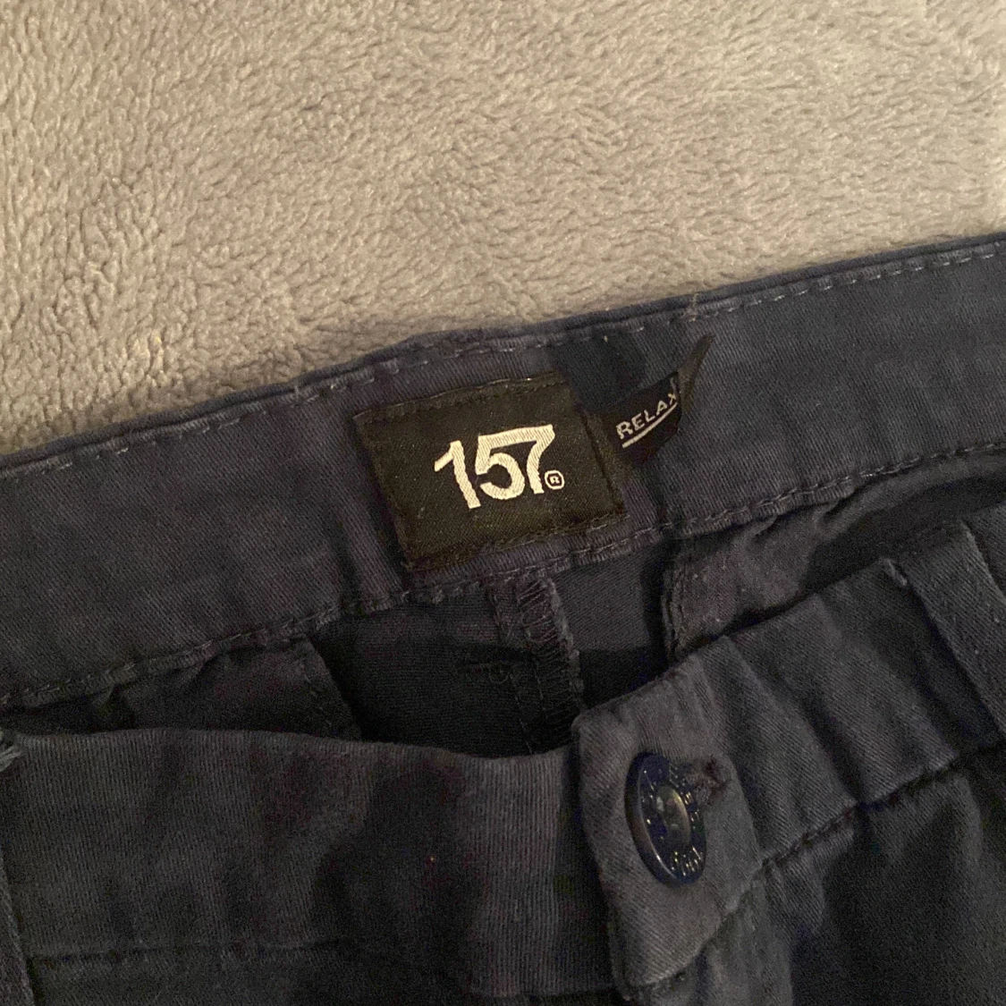 Kostym byxor mörk blå - 91