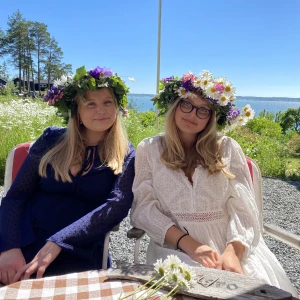 Vit klänning från zara💗 - Säljer den högra supersöta klänning från zara. Endast använd vid 1 tillfälle!nypris 499 kr💖🌼☀️