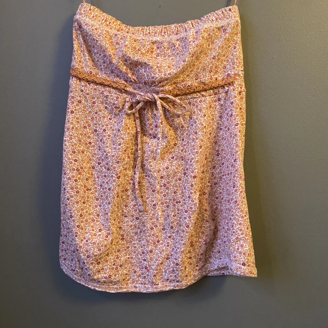 Blommig tubtopp  - 91