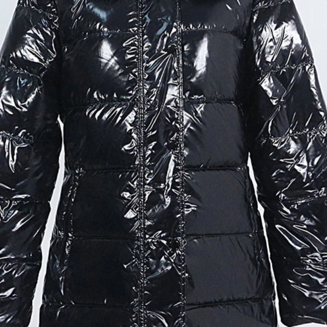 Glansig jacka från feminina of sweden - 90