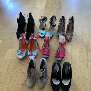 Olika skor till kvinnor 37 - Skor som inte används på länge 37 i storlek. I gott skick. Olika märke. 100/par