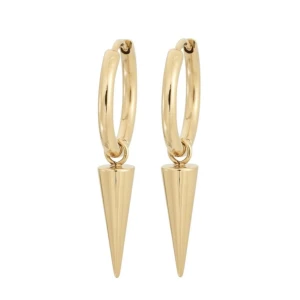 Edblad guld örhänge  - Någon som vill byta sina silvriga edblad örhängen till guldiga i modellen “Peak Hoops Gold”? 