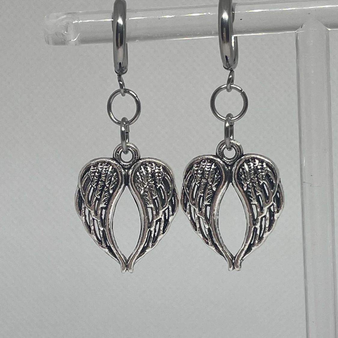 Angel dust earrings 