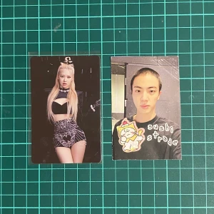 Kpop BlackPink Pinkvenom Rose Apple Music preorder photocard  - MEDDELA INNAN DU KÖPER!!  RARE ! I perfekt skick, frakt blir 15kr 