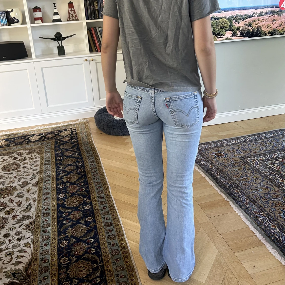 Lågmidjade jeans  - 90
