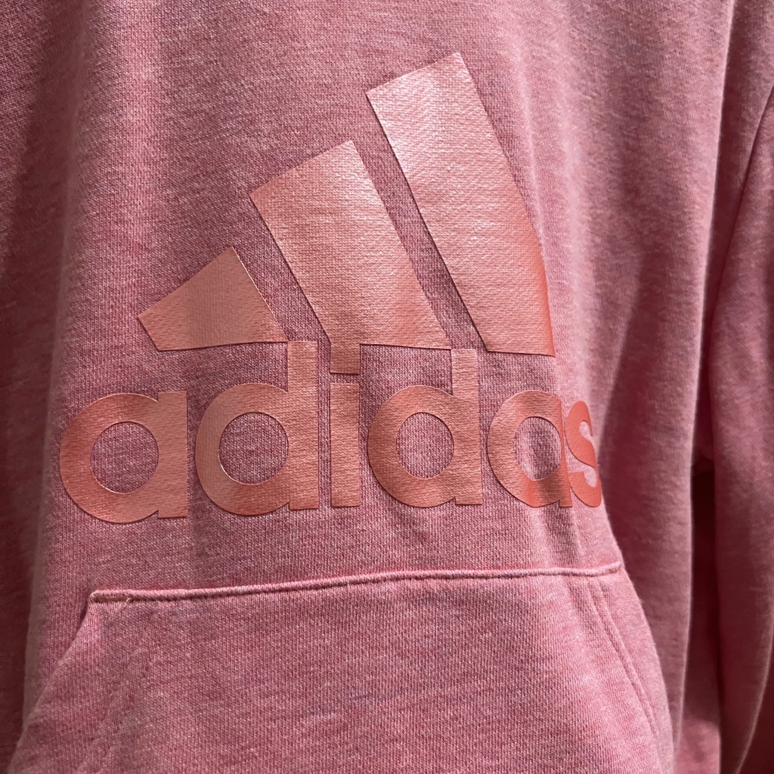 Pink adidas hoodie  - 90