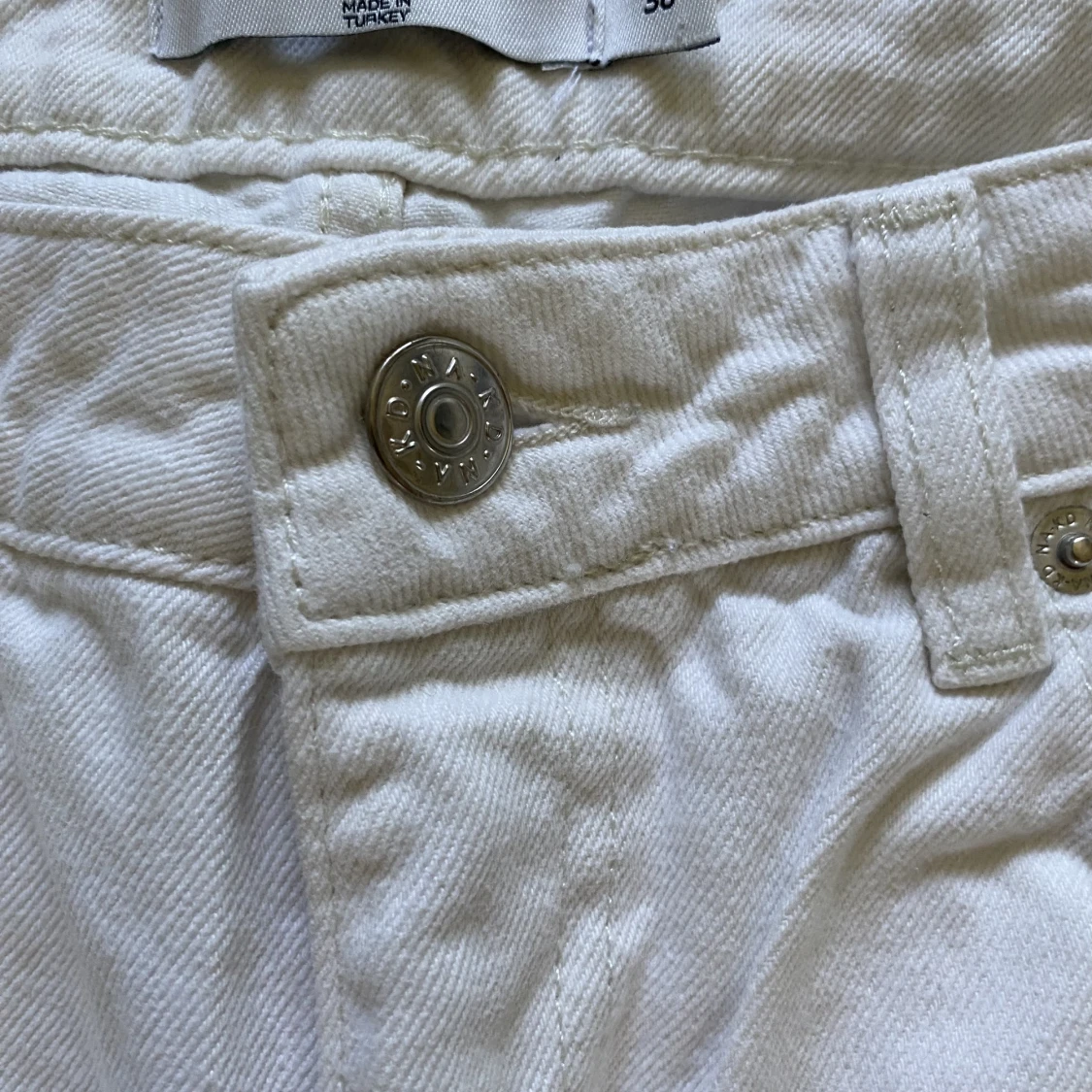 Ljus beiga jeans - 90