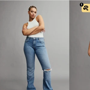 Full length flare jeans - Säljer dessa oanvända jeans frin gina med lappen kvar! Så otroligt fina jeans men satt tyvär inge bra på mig.💞 350kr + frakt