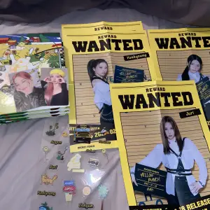 Säljer 4 Yellow Punch album av Rocket Punch, medföljer affisch till alla album, finns 2 affischer av Yunkyoung och finns bara 2 Yeonhee pcs  Albumen är i bra skick  Pris: 180kr med frakt