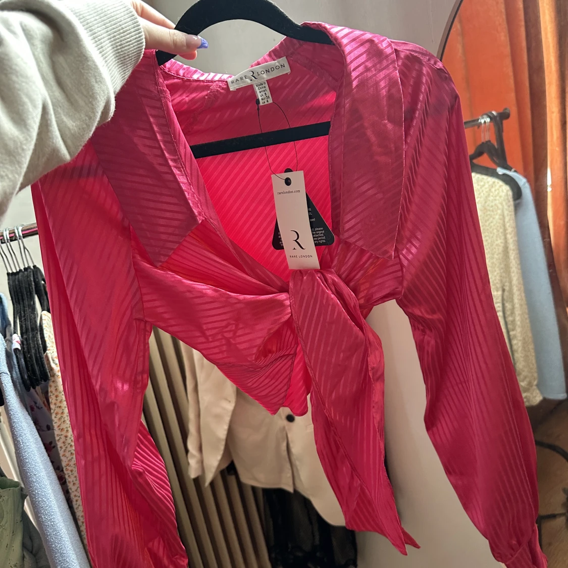 Rosa-randig knyttopp - 91