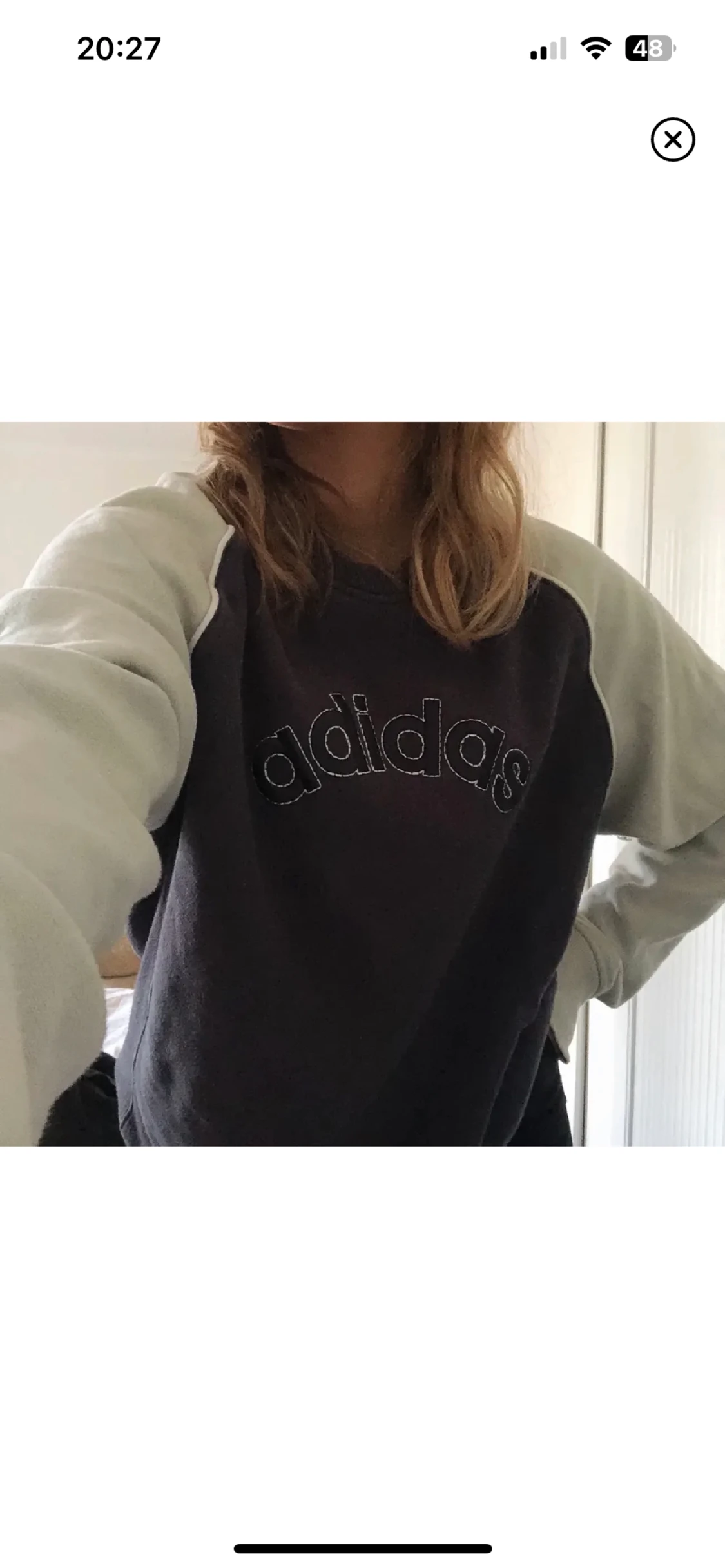 Vintage adidas sweatshirt  - 90
