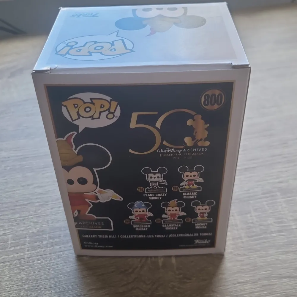 Beanstalk mickey mouse 50 year anniversary funko pop sprillans ny.. Övrigt.