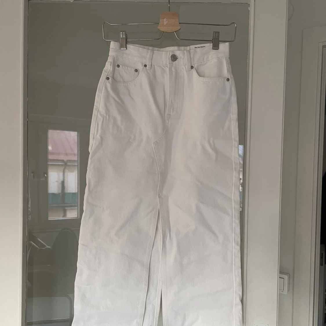 Jeans set med topp och kjol - 90