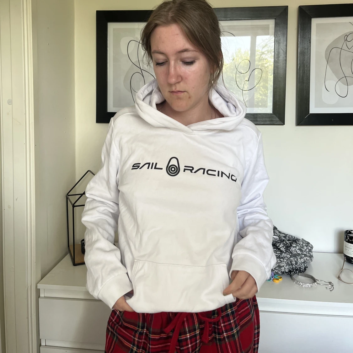 Sail Racing Hoodie vit - 91